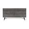 Armen Living Makena 6 Drawer Dresser in Gray Acacia Wood LCMKDRTG - alternate 1